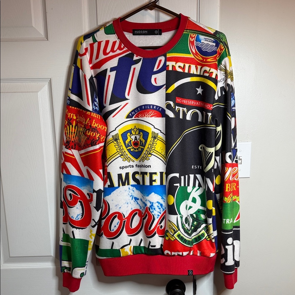 Hudson Men’s Beer Logo Crewneck